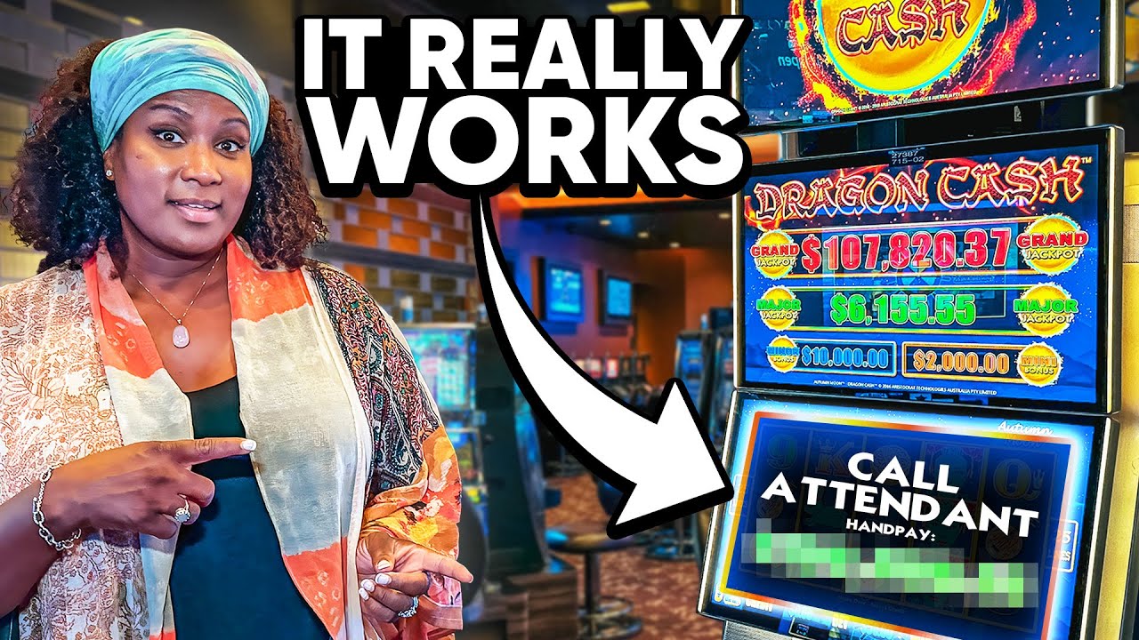 We WON BIG Using This NEW Slot Machine Strategy in Las Vegas! Video