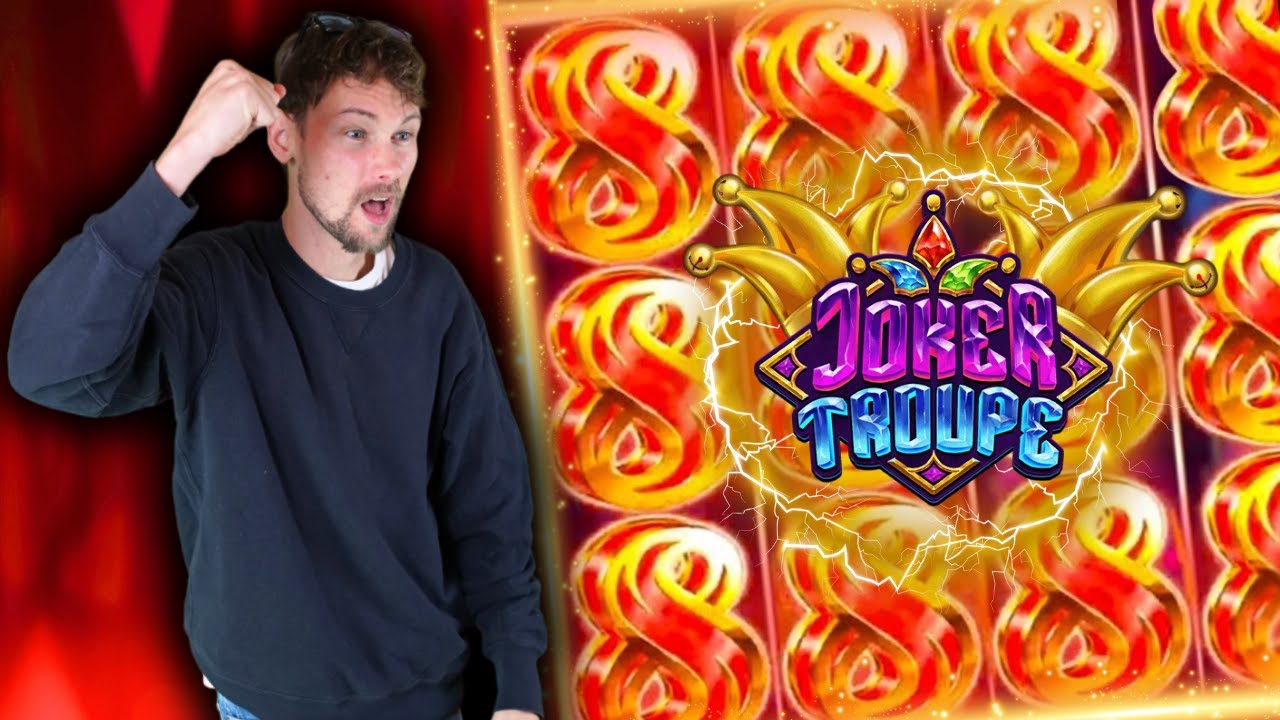 JOKER TROUPE BIG WIN WITH CASINODADDY Video