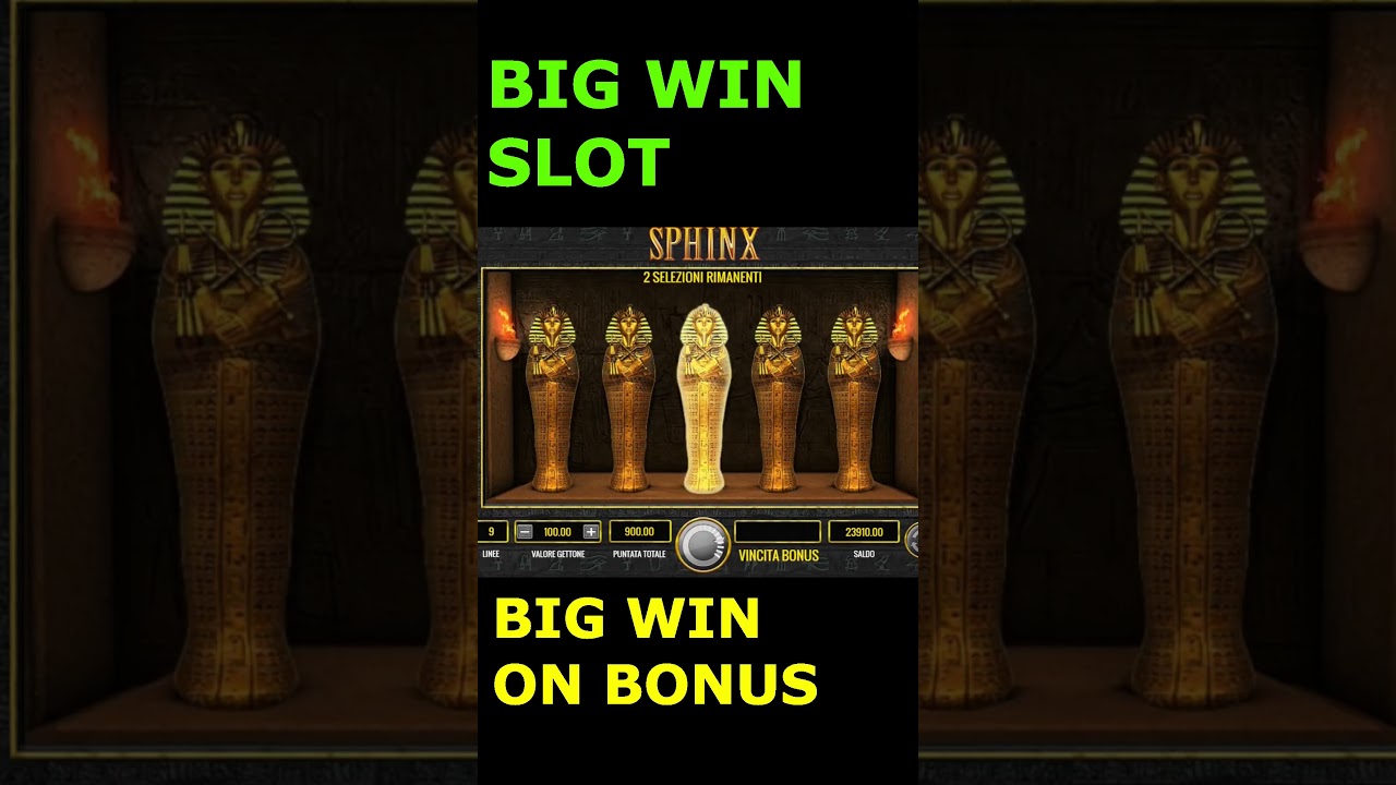 BIG WIN ON SPHINX SLOT BONUS! Unlock Ancient Treasures Video