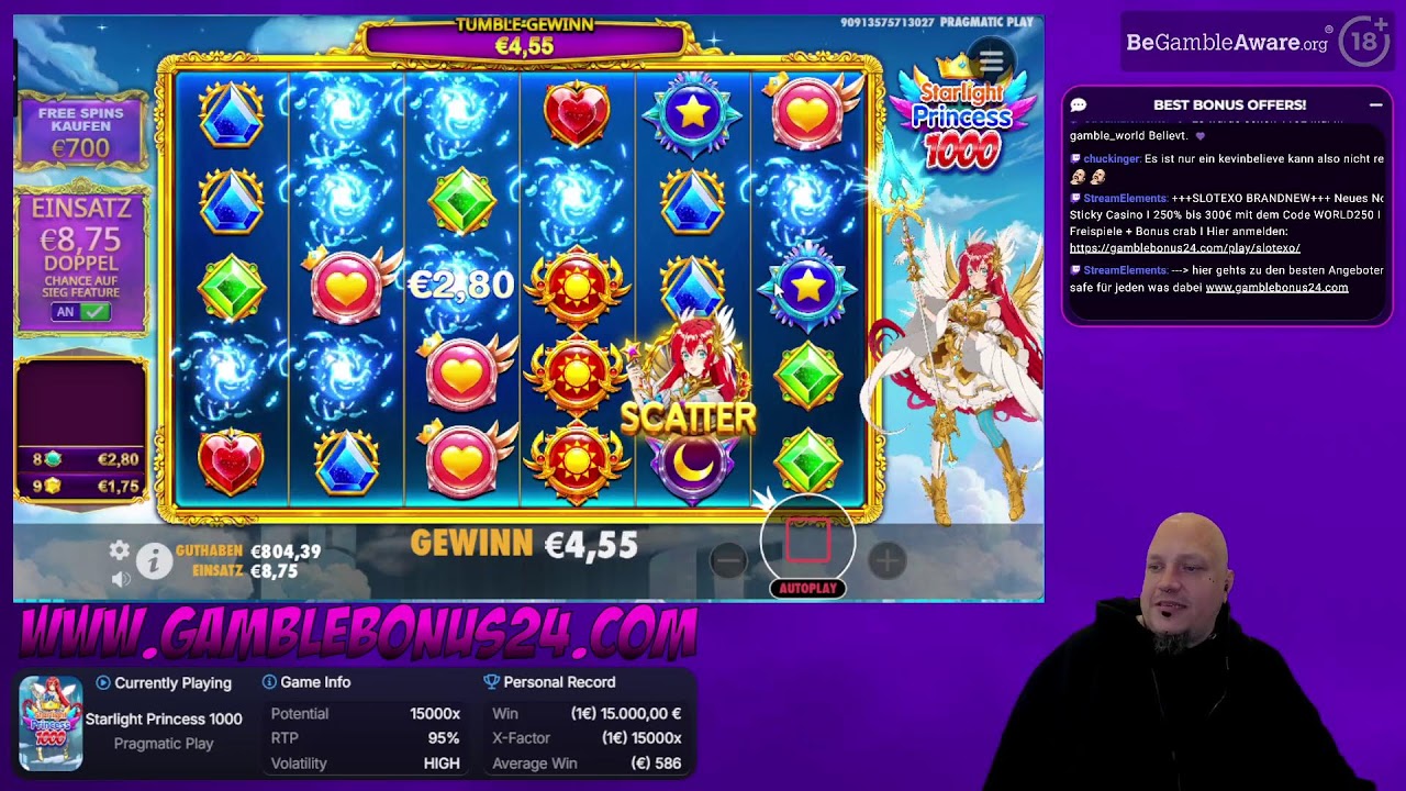 Giveaway and Big Wins - Große Gewinne im Gambleworld LiveStream bigwin casino live new bonus Video