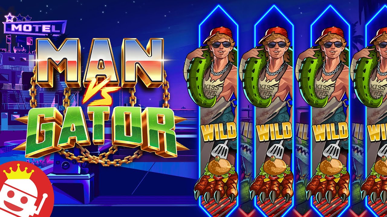 DUDE HITS MAN VS GATOR MAX WIN IN INCREDIBLE FASHION! Video