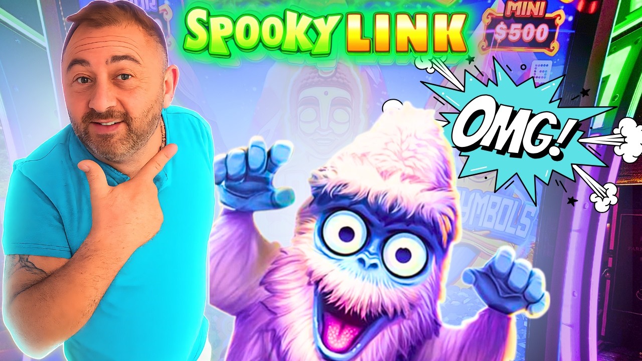 OMG! BIG WINS! $50 SPOOKY LINK YETI JACKPOTS ‍️ HE’S MY BEST FRIEND Video