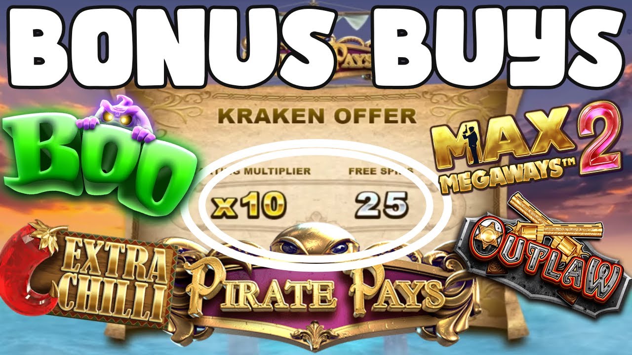 BONUS BUYS ON BIG TIME GAMING SLOTS - INCLUDING MAX MULTI & SPINS ON PIRATE PAYS - IS IT A BIG WIN? Video