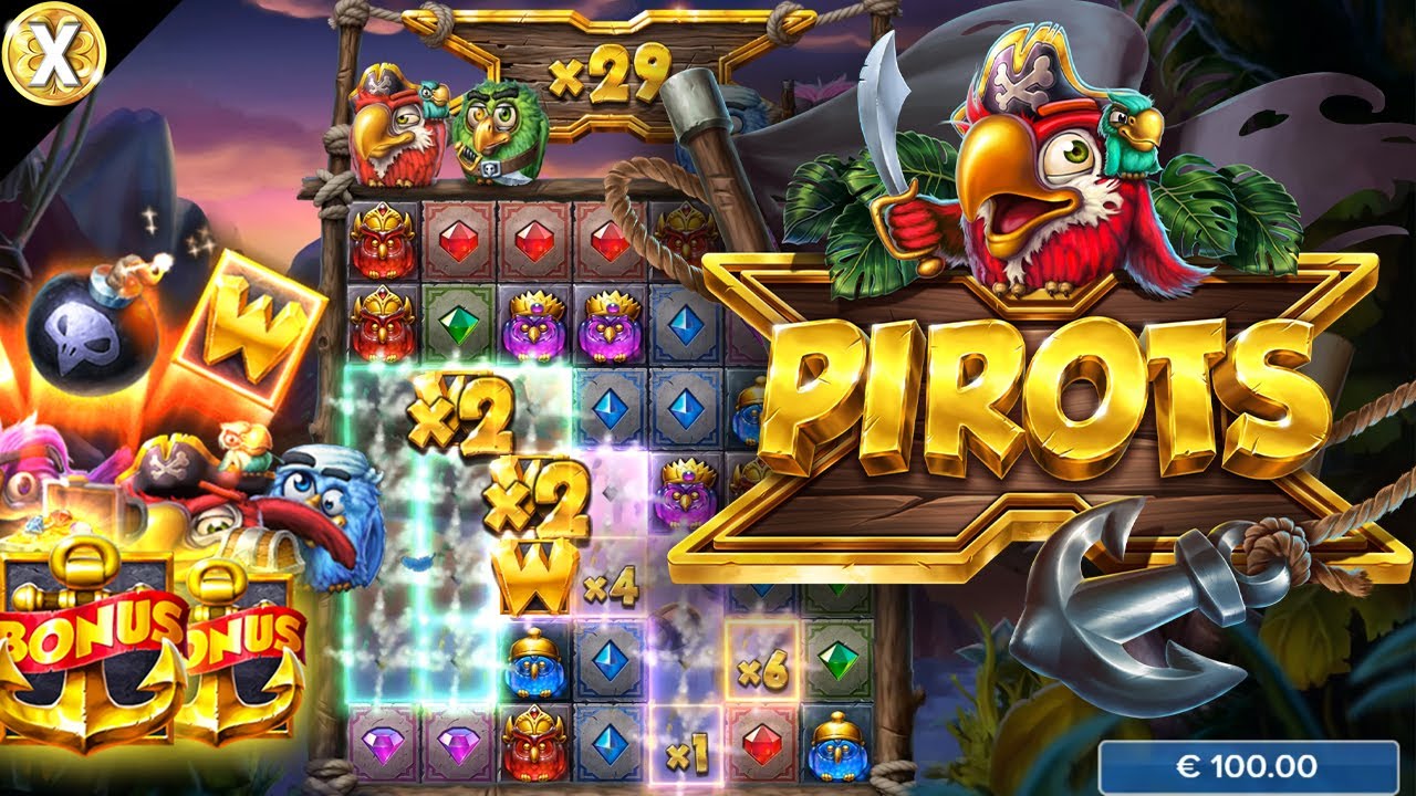 Pirots X (ELK Studios) EPIC Big WIN NEW Online Slot! Video