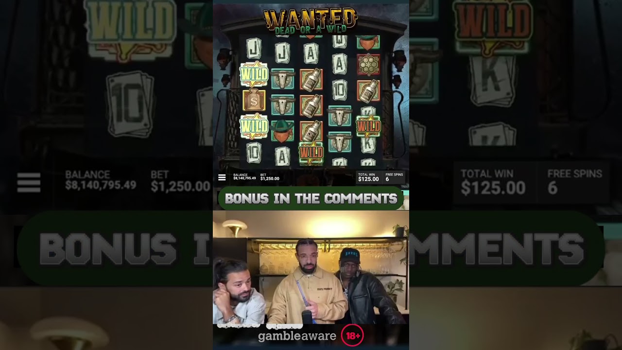 DRAKE & ROSHTAIN GOT $175,125.00 MAX WIN!!!#shorts #slots #casino #bigwin #megawin #roshtain Video