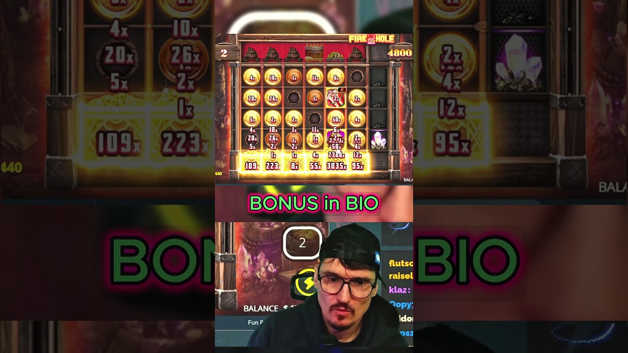 WOW! BIG WIN in FIRE HOLE BONUS in BIO! Video