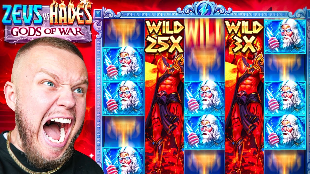 ZEUS VS HADES IS SO GOOD! (Big Slot Win!?) Video
