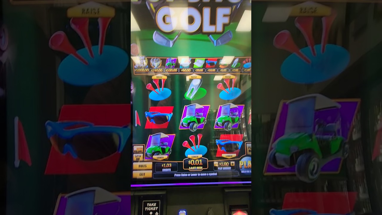 Top Shot Golf Super Big Win! #slots #casino #gambling #skillgame #wins #games #golf #jackpot #nudge Video