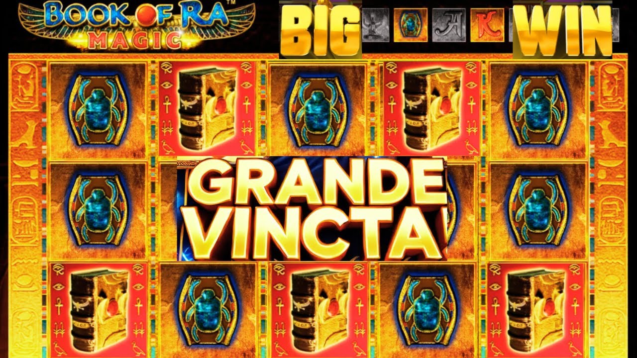 BIG WIN alla Slot Book of Ra Magic – Vincite Enormi nei Free Spins! Video