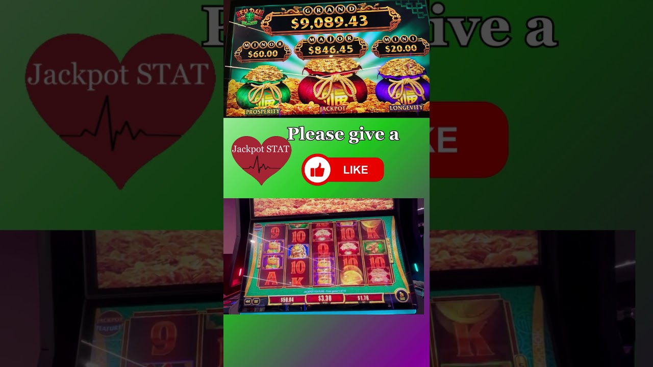 HOTFu Dai Lian Lian BIG Bag Spinning win on This Slot Machine ytshort ytshortvideo slots Video