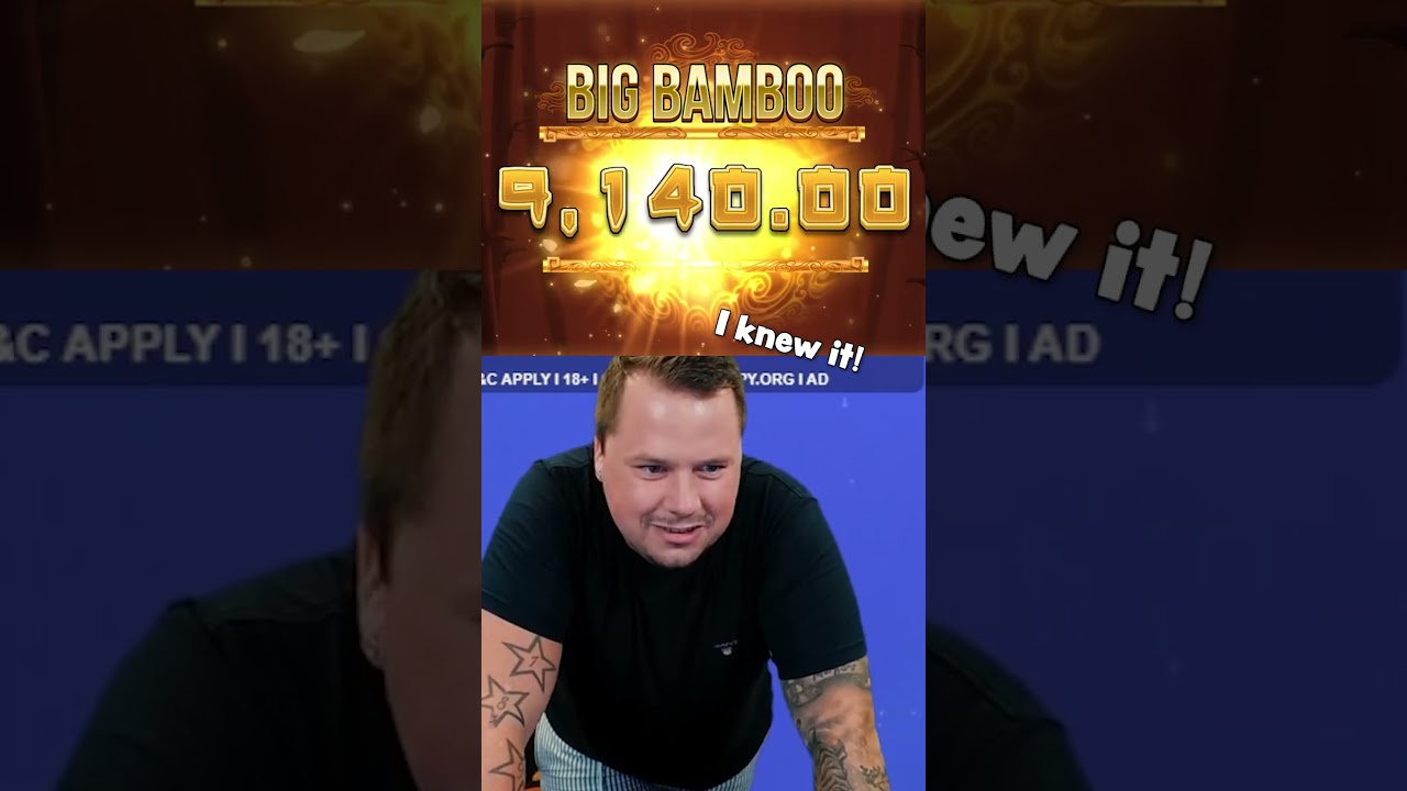 Pandas pay HUGE on Big Bamboo! shorts casino Video