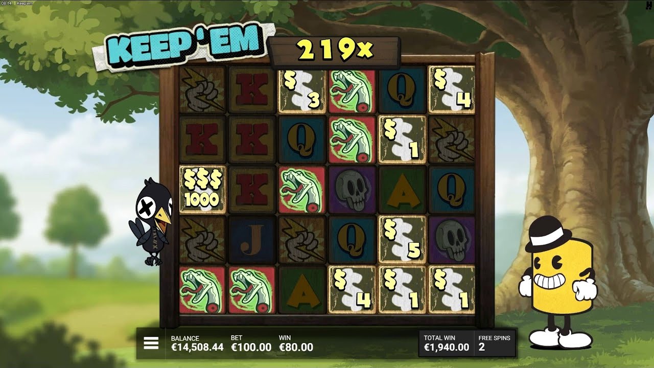 Keep&;em Slot Bonus Game Big Win x Online Casino Video