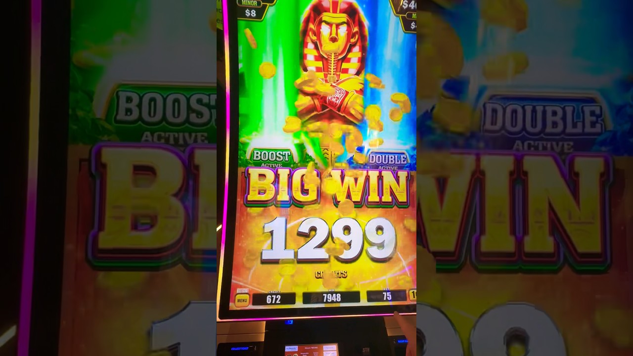 DAMN!!! BIG WIN ON REIGN GOLD #slotmachine #redrockcasino Video