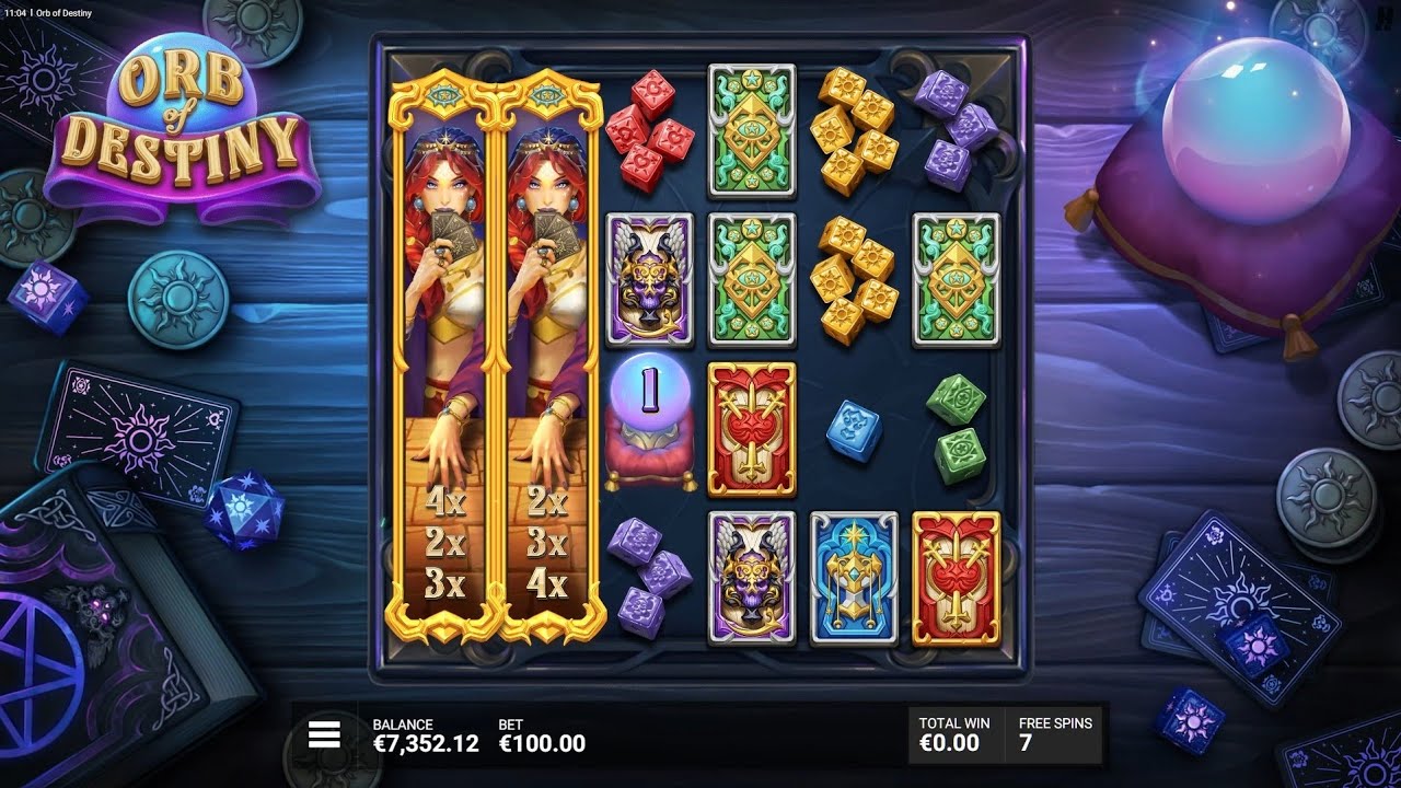 Orb of Destiny Slot Bonus Game Big Win x Online Casino Video
