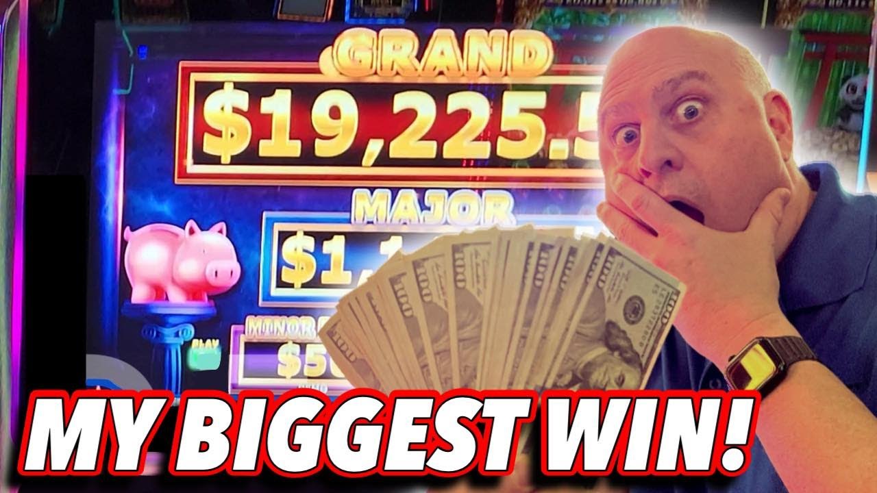 My BIG WIN On This Piggy Bankin Link Slot Machine! Video