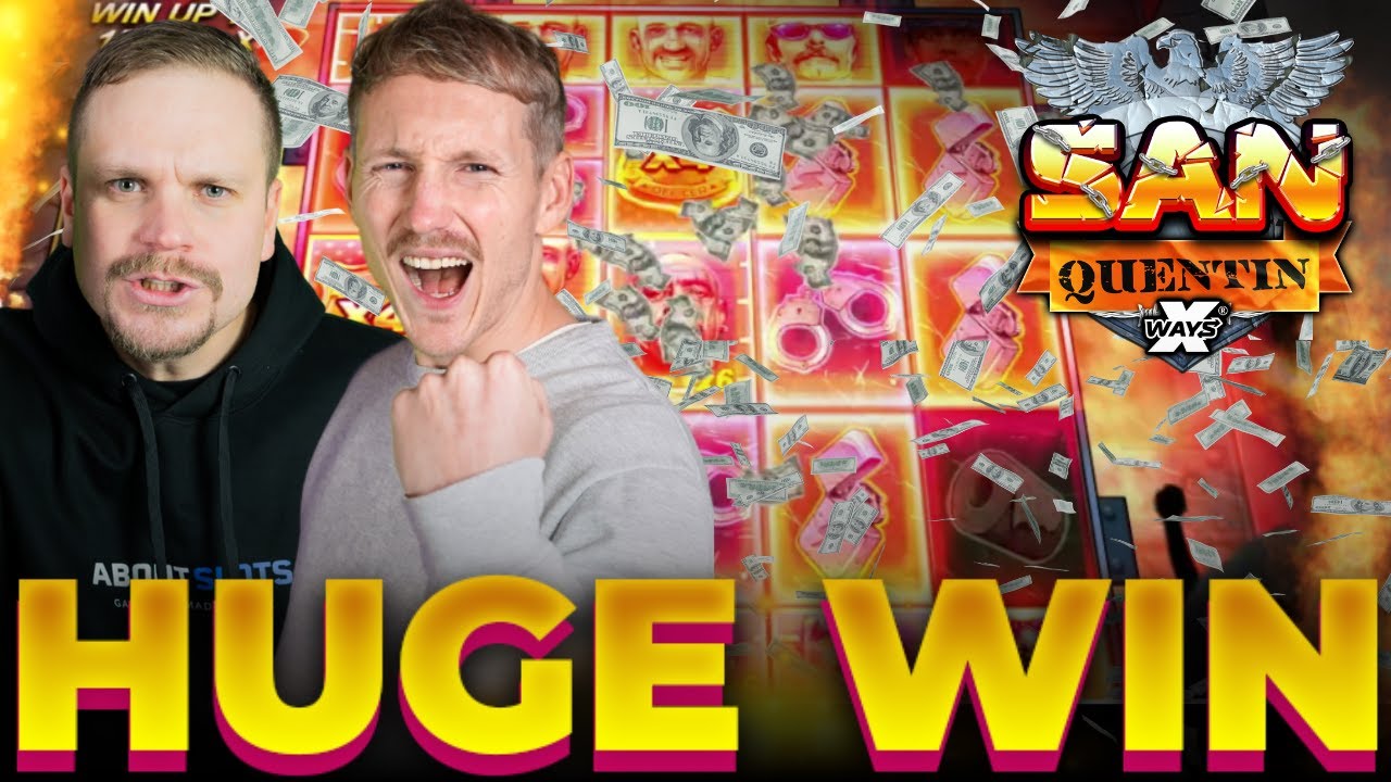 OUR MASSIVE BIG WIN ON SAN QUENTIN xWAYS (EPIC WIN) Video