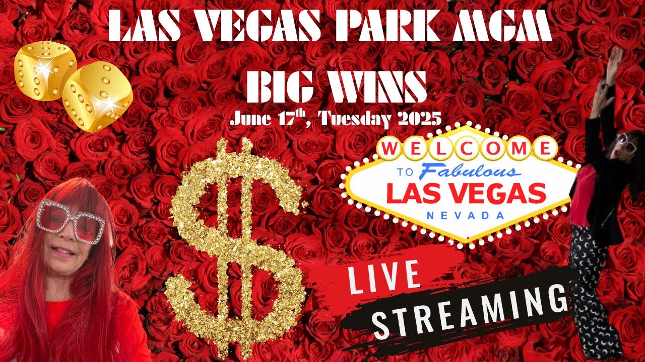 WOWLas Vegas Park MGM Slot Livestream. big Wins, #livestreaming, #fyp, #LasVegasstream Video