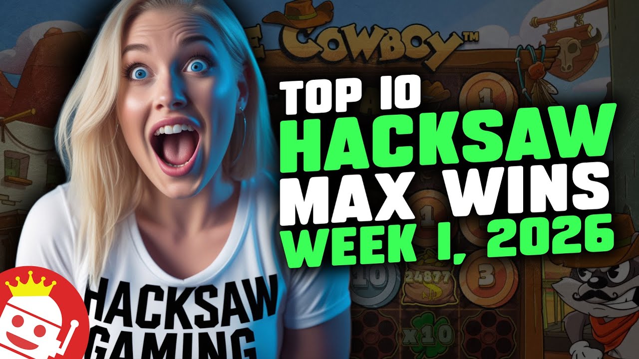 TOP 10 HACKSAW GAMING MAX WINS OF WEEK 1 / 2026 | REAL PLAYER WINS Video