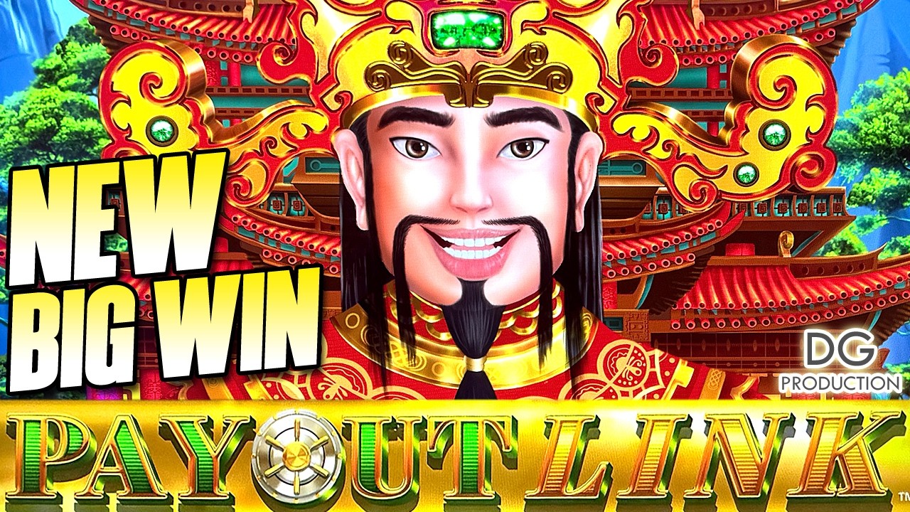 NEW PAYOUT LINK BIG WIN IMPERIAL DYNASTY DRAGON LINK & LIGHTNING DOLLAR LINK SLOT MACHINE CASINO Video