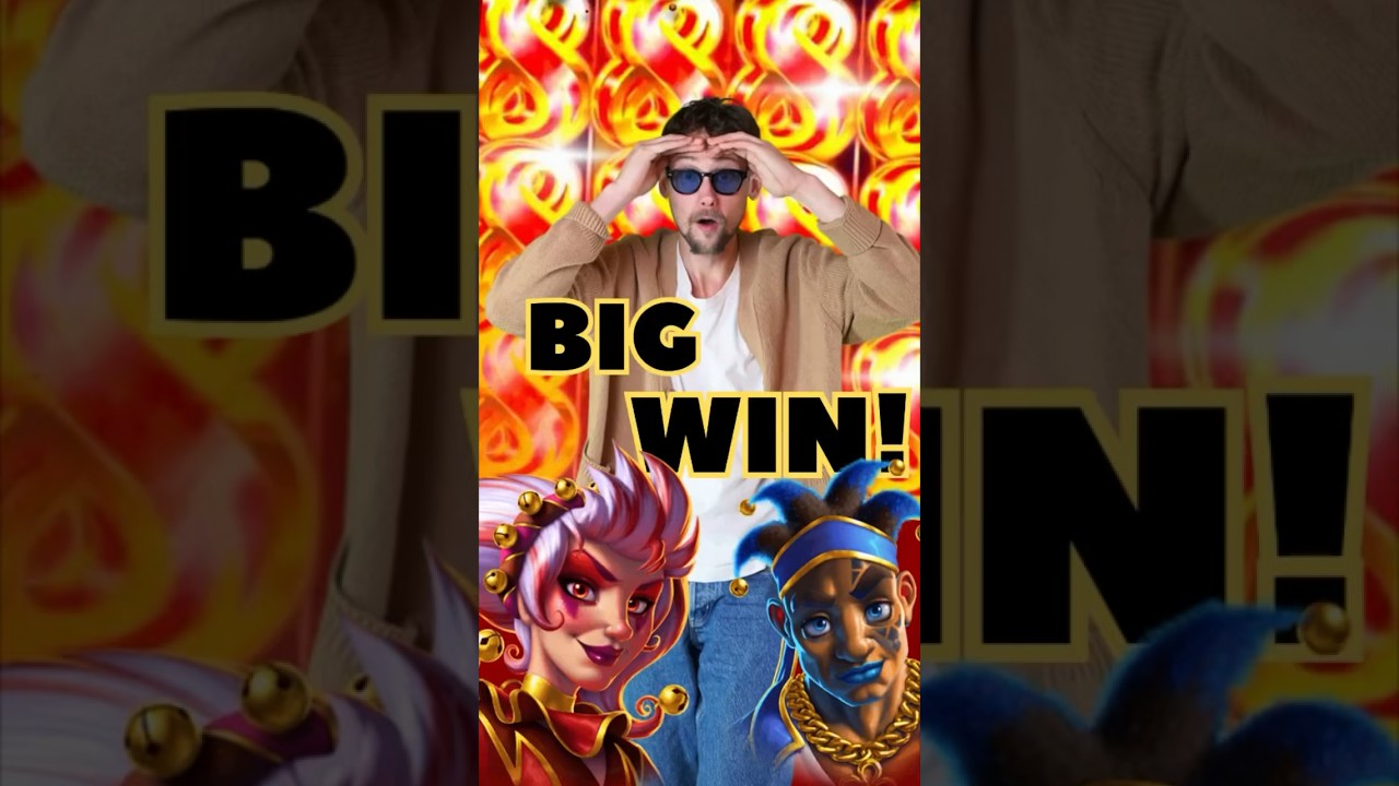 BIG WIN ON JOKER TROUPE (Slot) shorts Video