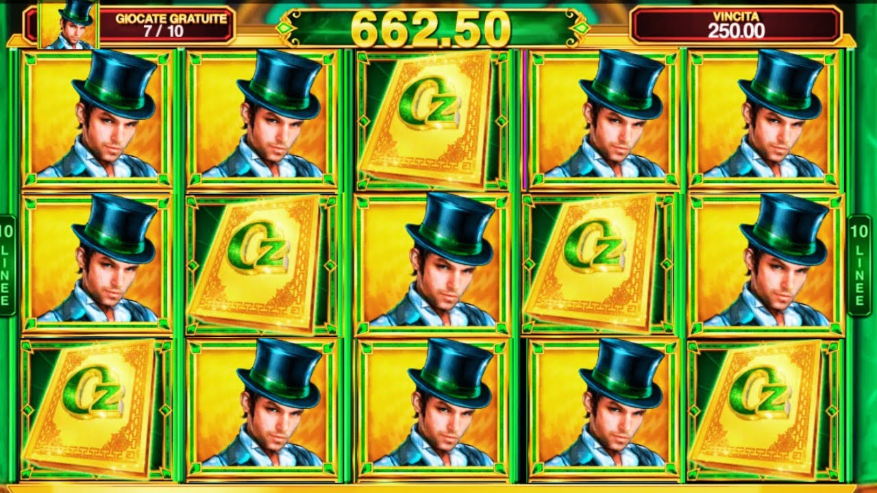 BIG WIN SLOT BOOK OF Oz bonus and free spins Video