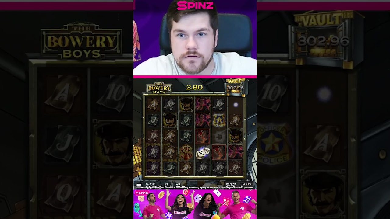 Bowery Boys For The BOIIIIIS!! #spinzclips #casino #casinostream #slots #bigwin Video