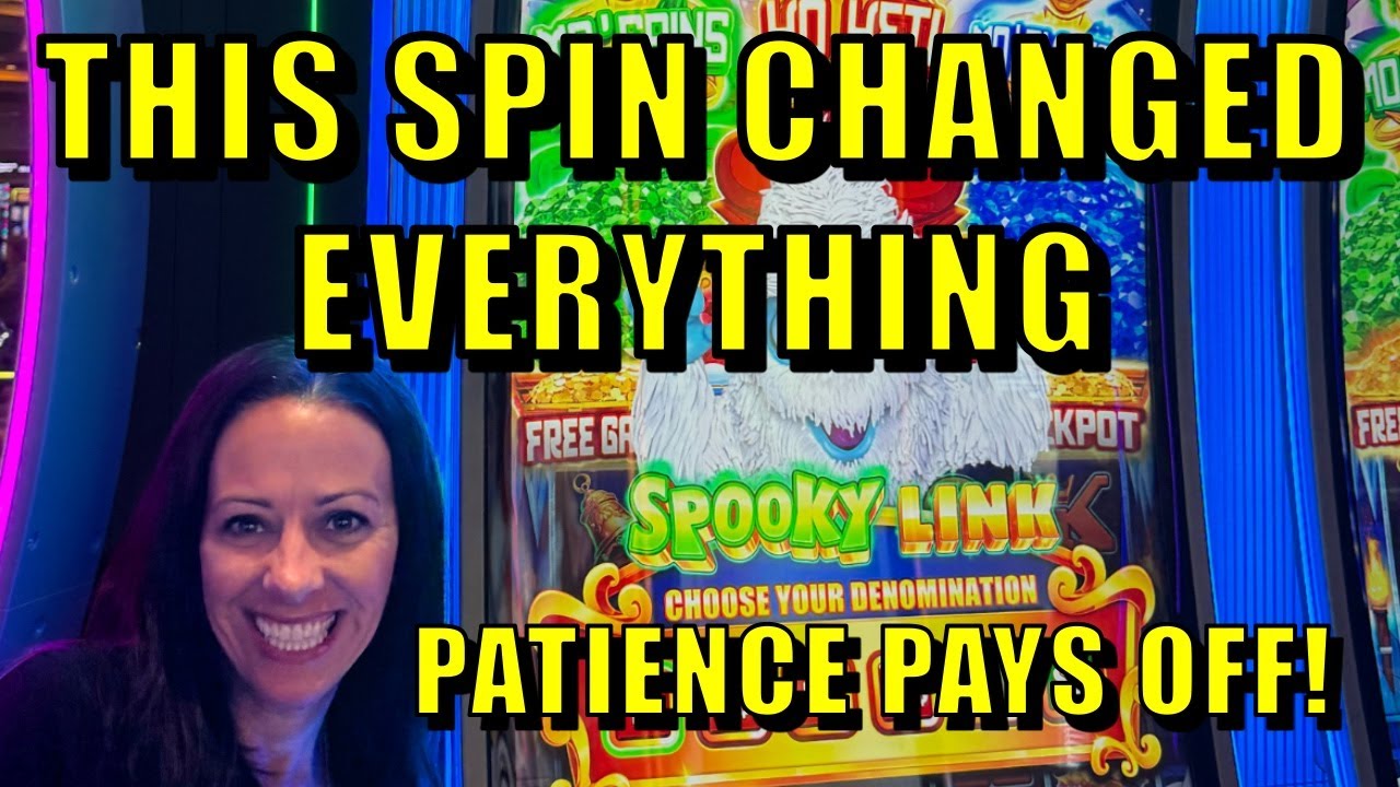 Spooky Link MoMummy Slot - LAST SPIN MAGIC! Big Win Right at the End! Video