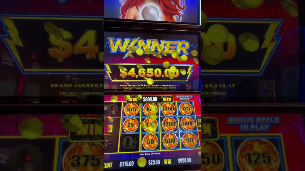TIKI FIRE HIGH LIMIT $ SPIN BIG ORBS HUGE WIN! casino slot jackpotwin Video