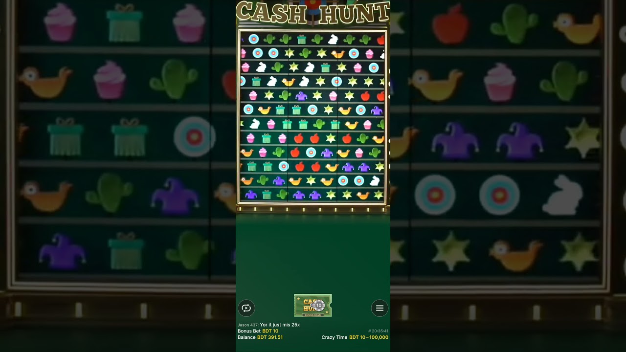 cashunt big win 50x #crazytime #youtubeshort #cashhunt Video