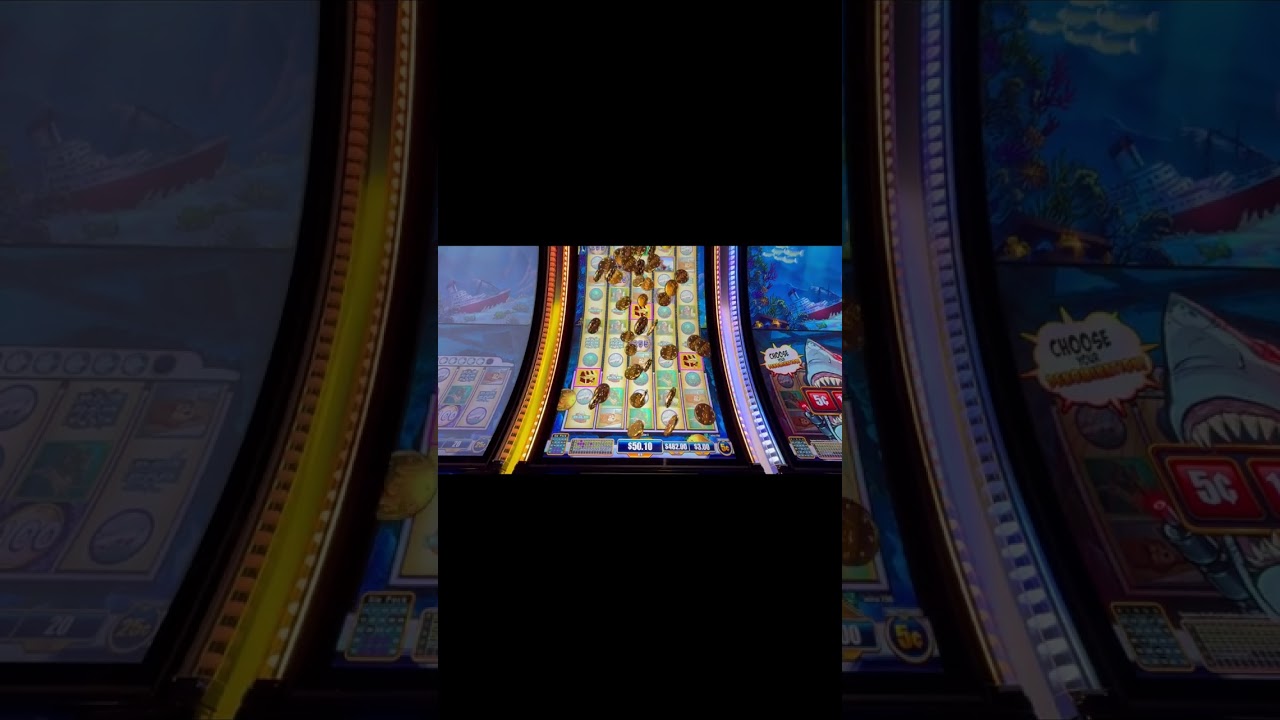 BIG WIN on Neptune&;s Gold Slot Machine Video