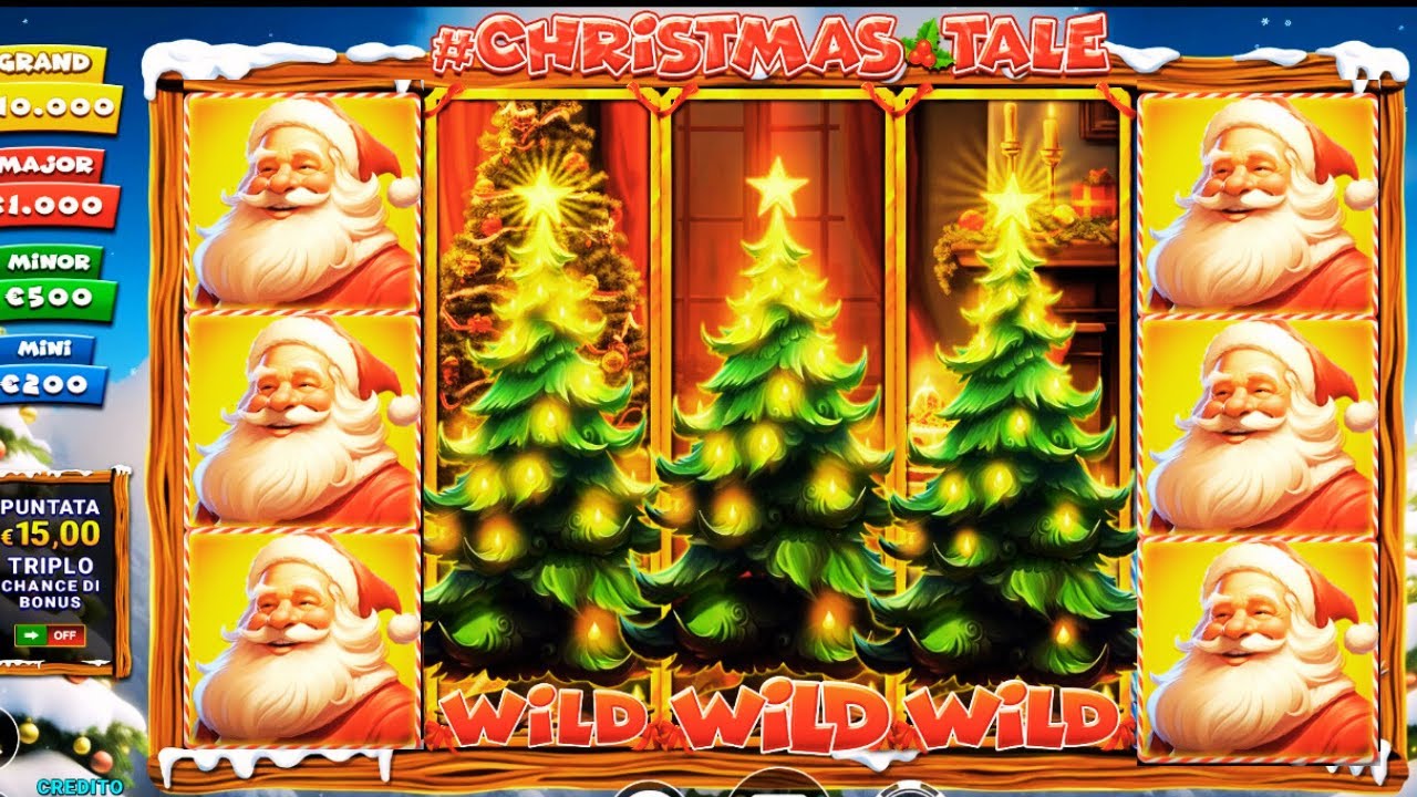 BIG WIN SULLA SLOT CHRISTMAS TALE! MEGA WIN BONUS - VINCITE FESTIVE SULLA SLOT DI NATALE Video