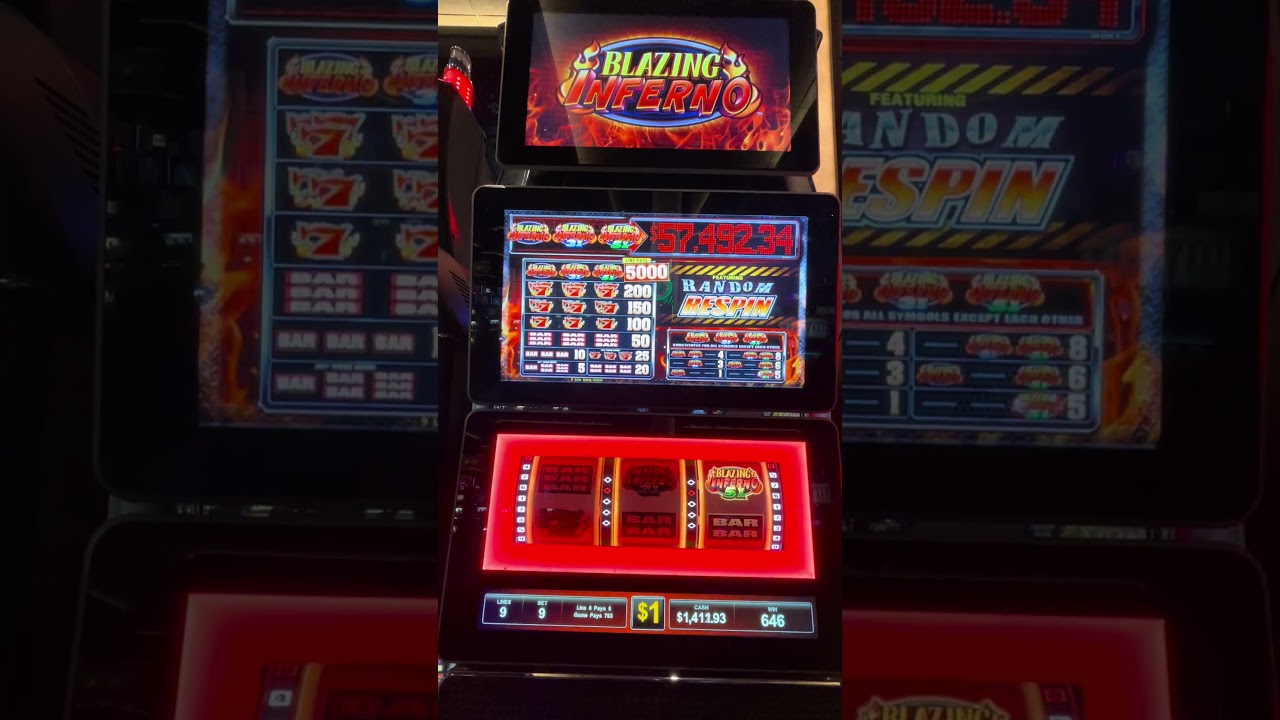 Blazing 7s Bonus! Random Respin Free Game Hit — Big Win on $1 Bet! Video