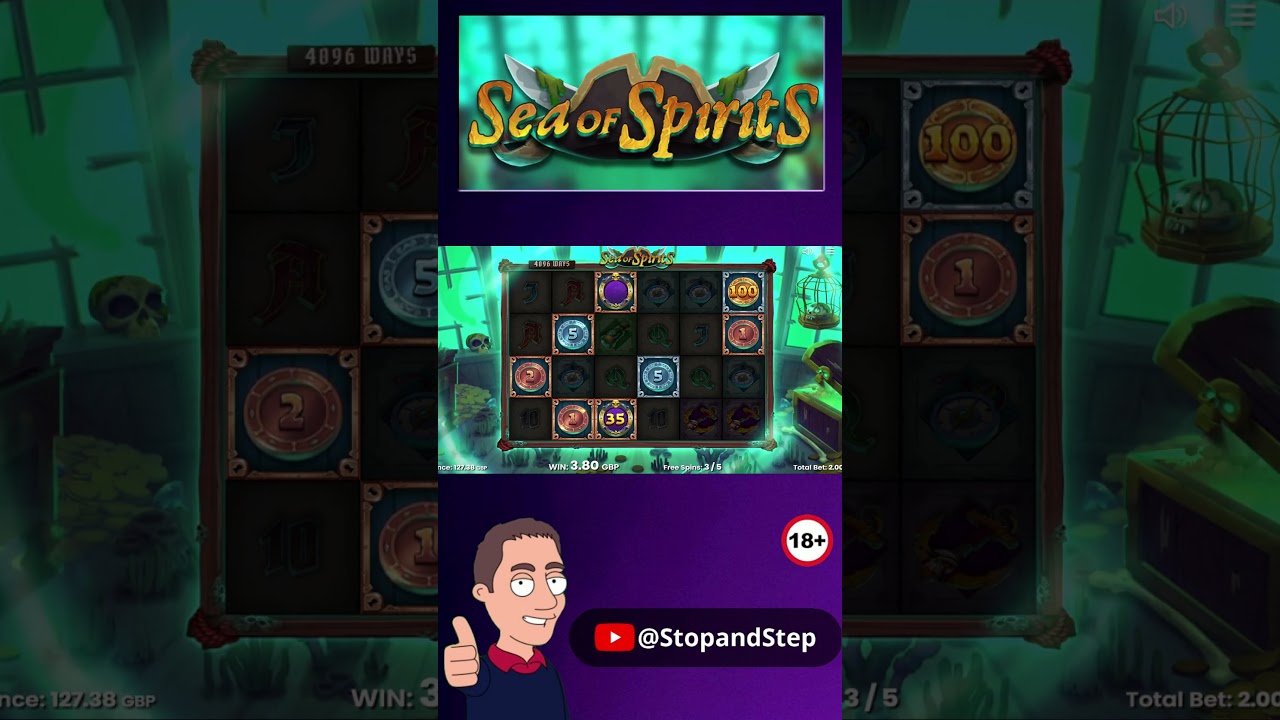 It Kept Bringing in GOLD COINS!! Big Slot Win on Sea of Spirits Video