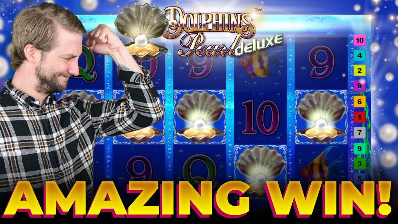 CRAZY BIG WIN ON DOLPHINS PEARL DELUXE (FULLSCREEN PEARLS) Video