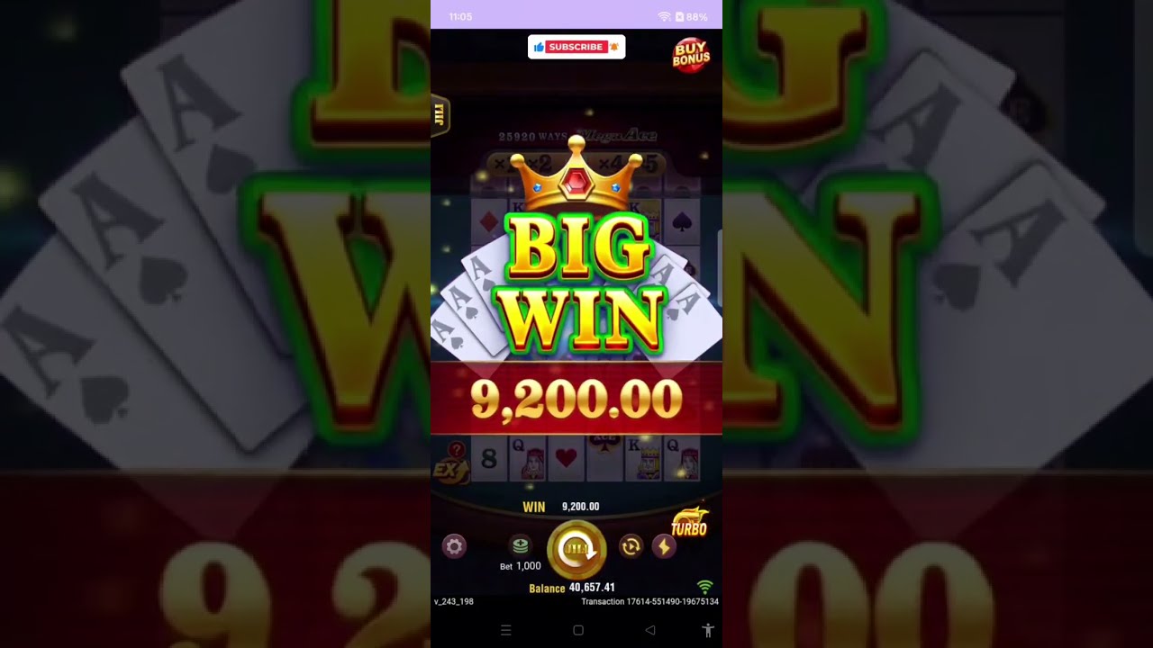 Super Ace Jili Slot Game | 2k থেকে 65k Big Win | super ace Scatter big win Video
