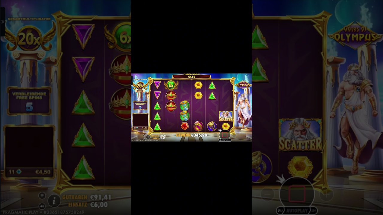 GATES OF OLYMPUS ABSOLUT KRANK !!! BIG WIN #slot #casino #casinogaming #slotmachine #jackpot Video