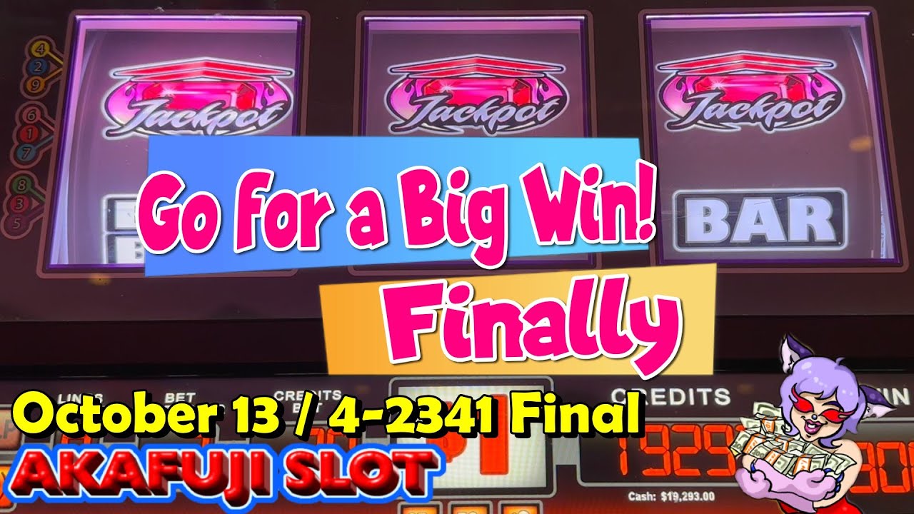 Go for a big win!③Finally Awesome Jackpot Blazing Gems Deluxe Slot Hand Pay Video