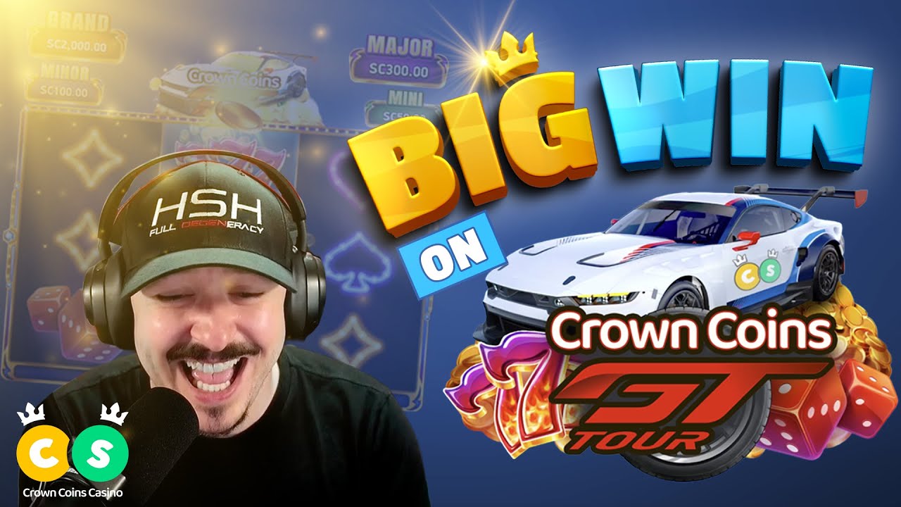 Scoring a BIG WIN!? | CrownCoins GT Tour Slot Breakdown Video