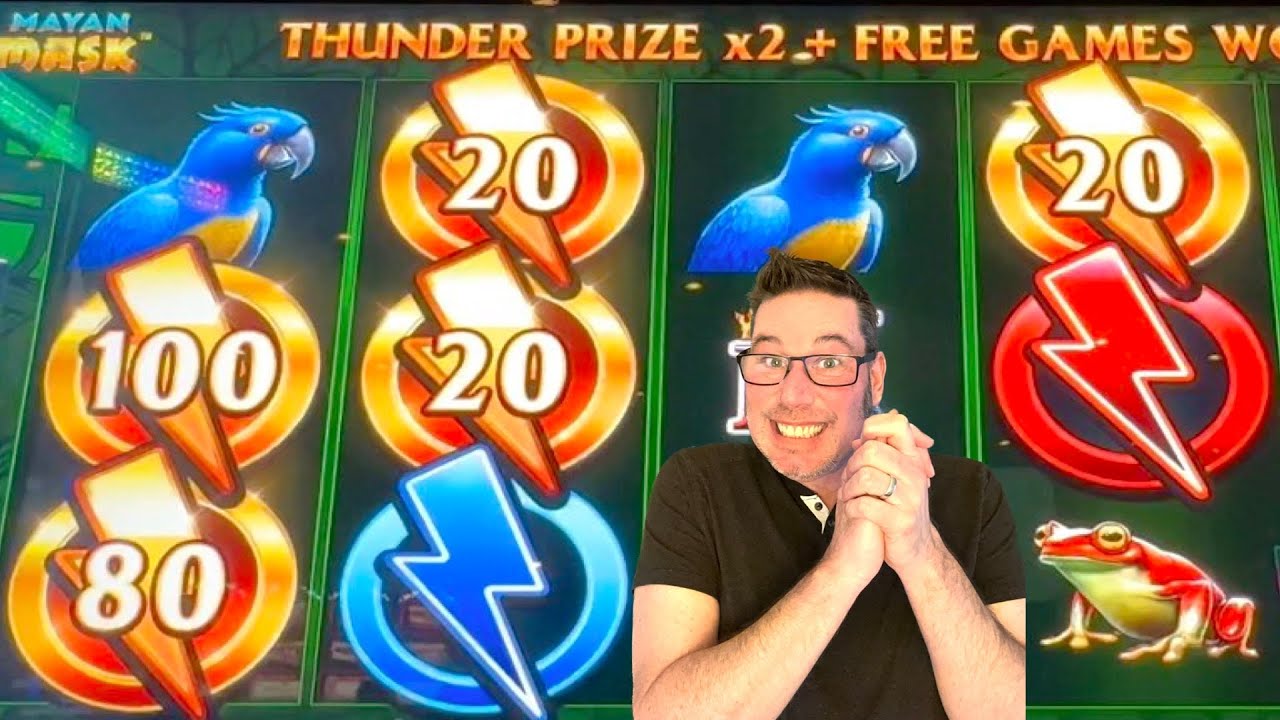 DRUM into BIG WINS!! Thunder Drums Mayan Mask ️ Video