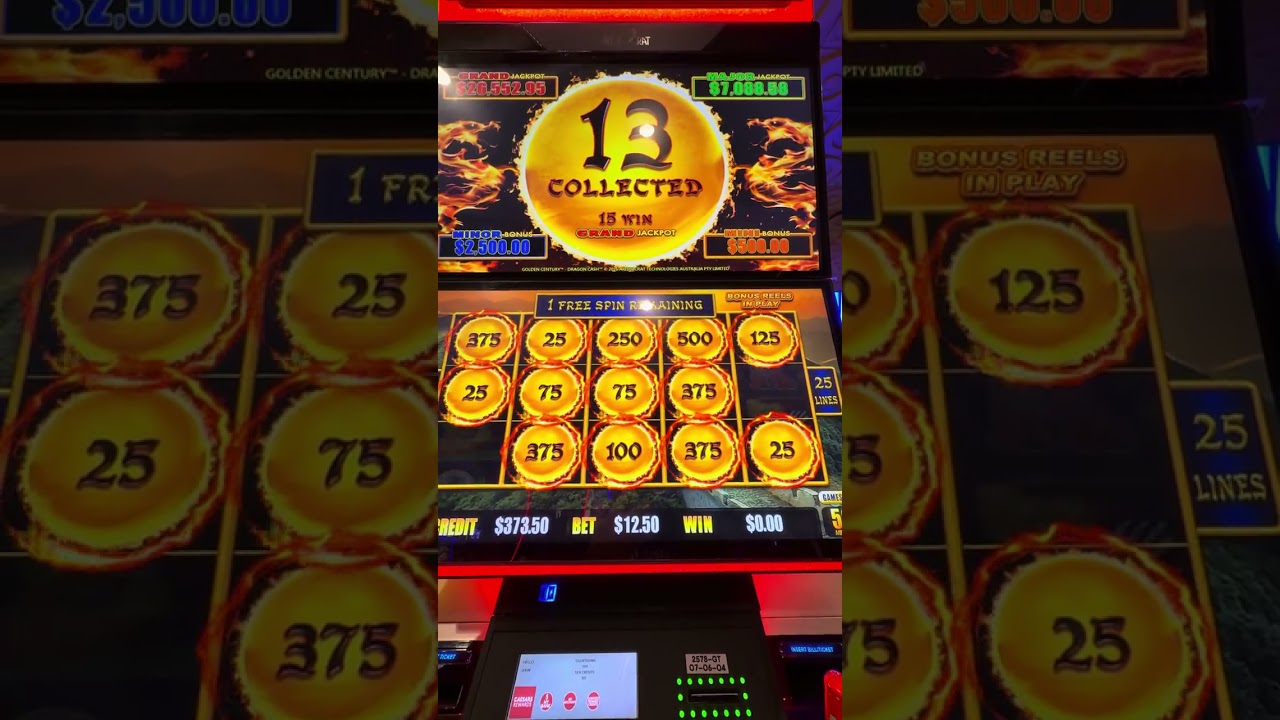 BIG WIN HANDPAY at Caesars Palace Las Vegas Slot Machine Video