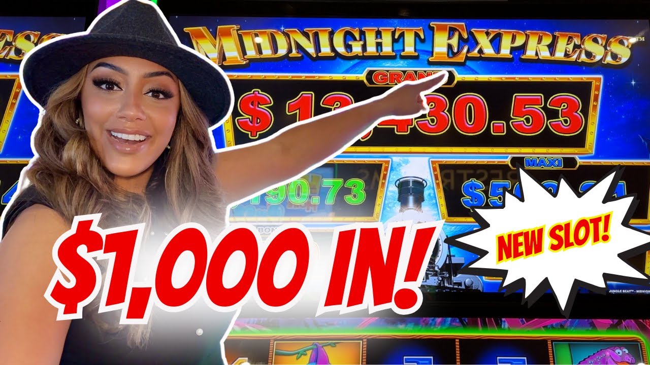 Risking $1,000 on Midnight Express Slot! Can I Get A BIG Win? Video
