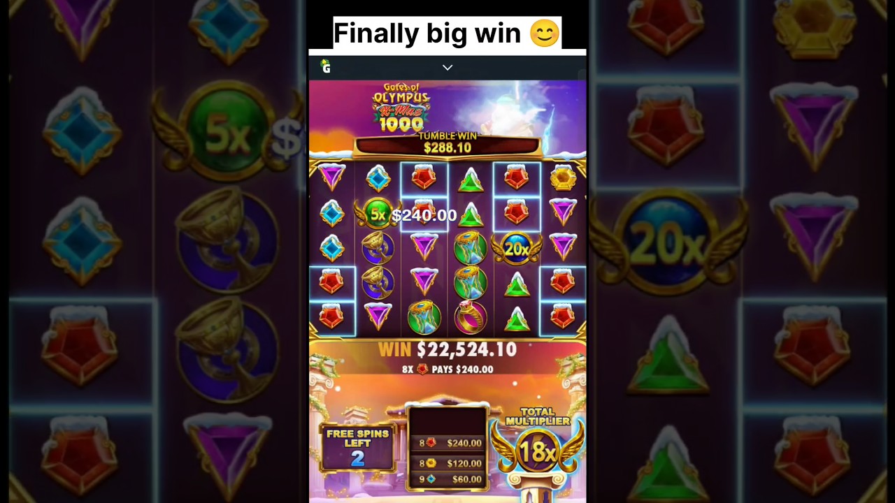 Xmas gate of olympus slot big win stake slot shorts Video