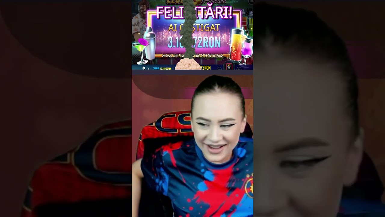 LIVE acum Big win la Tropikana! Incendiar castigul! Epic Win !Big Win! #slot #gambling #pacanele Video