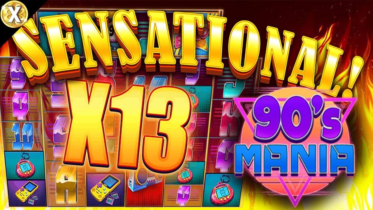 EPIC Big WIN New Online Slot 90’s Mania Megaways Blueprint Gaming (Casino Supplier) Video