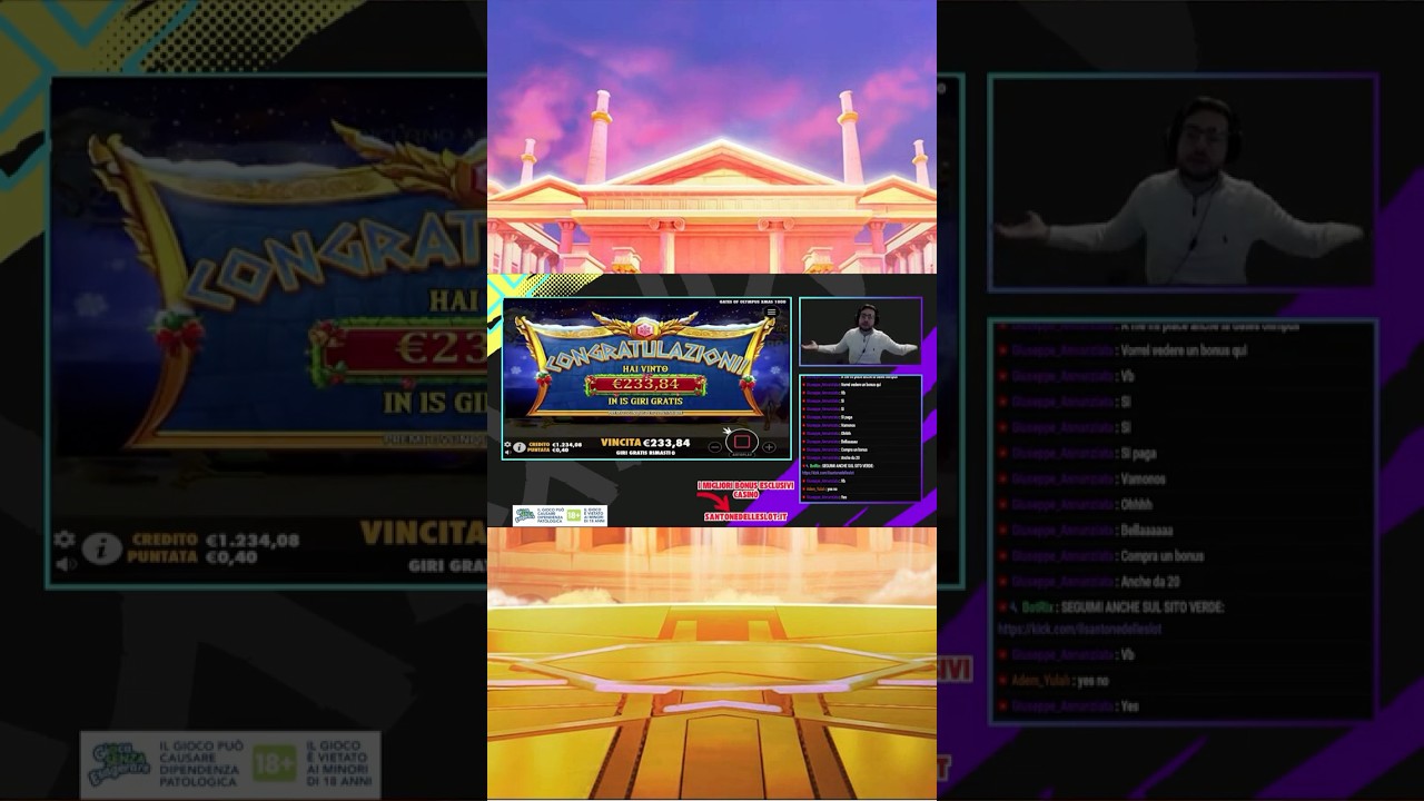 GATES OF OLYMPUS AMMACCATA BIG WIN! IL SANTONE DELLE SLOT SLOT ONLINE ITA Video