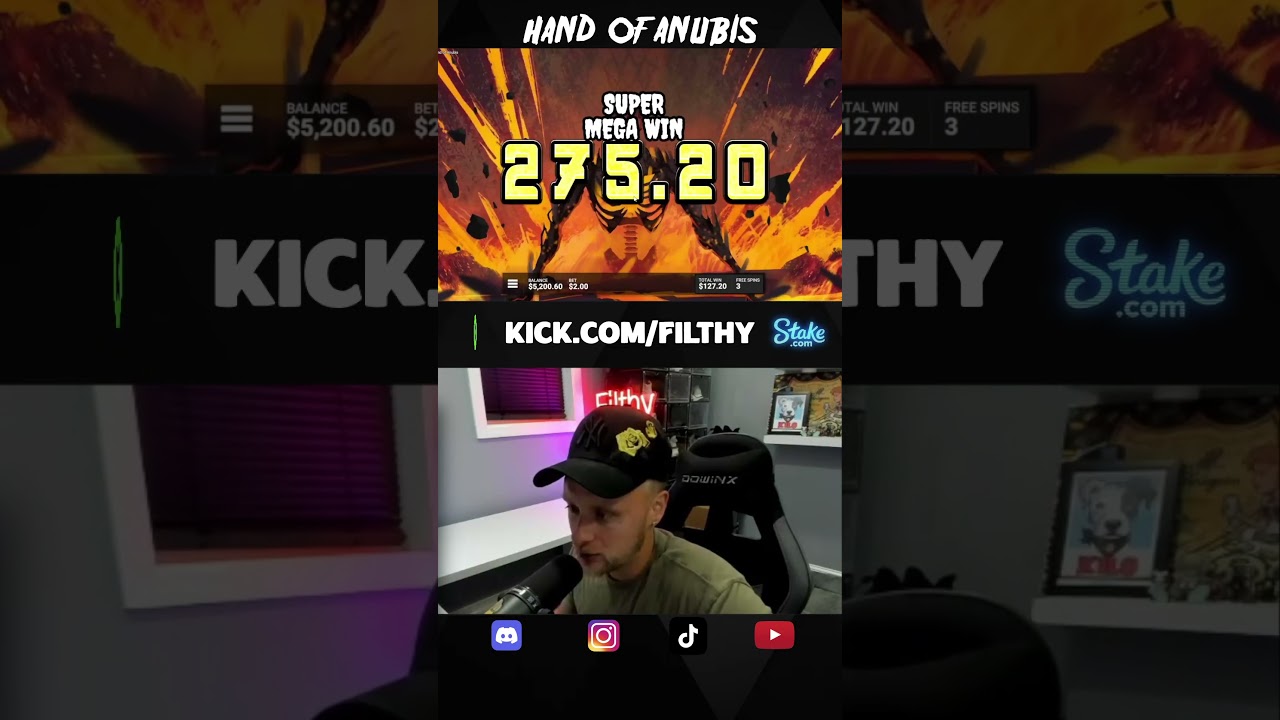 HAND OF ANUBIS SLOT ️ JUICES WITH BIG WIN #shorts #onlineslots #slots #handofanubis Video