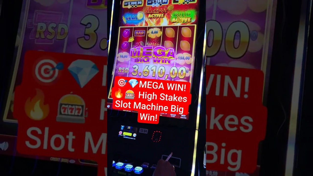MEGA WIN! High Stakes Slot Machine Big Win youtubeshorts shortsfeed shortvideo viral Video