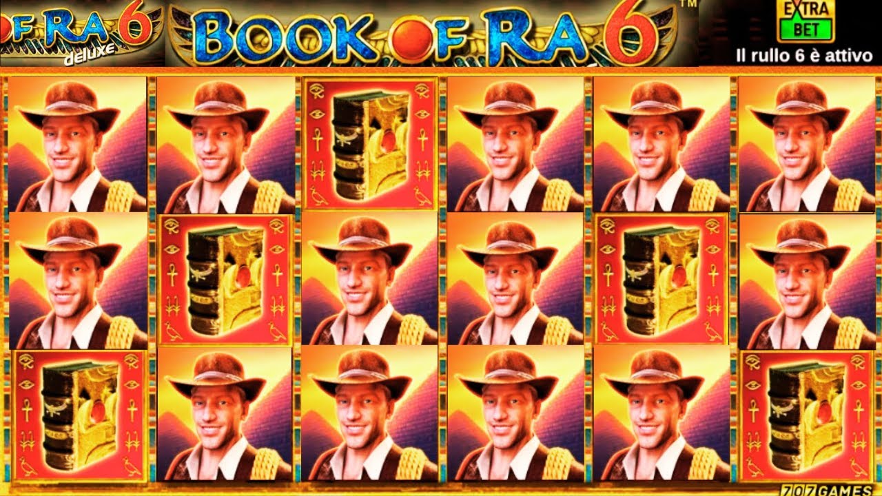 HUGE BIG WIN on Book of Ra Deluxe 6 Slot 50 FREE SPINS Jackpot! Video