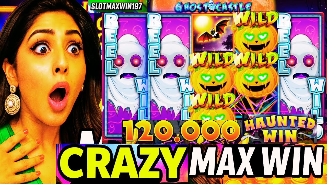 CRAZY MAX WIN GHOST CASTLE SLOT ON MAX BET | INSANE BIG WIN Video