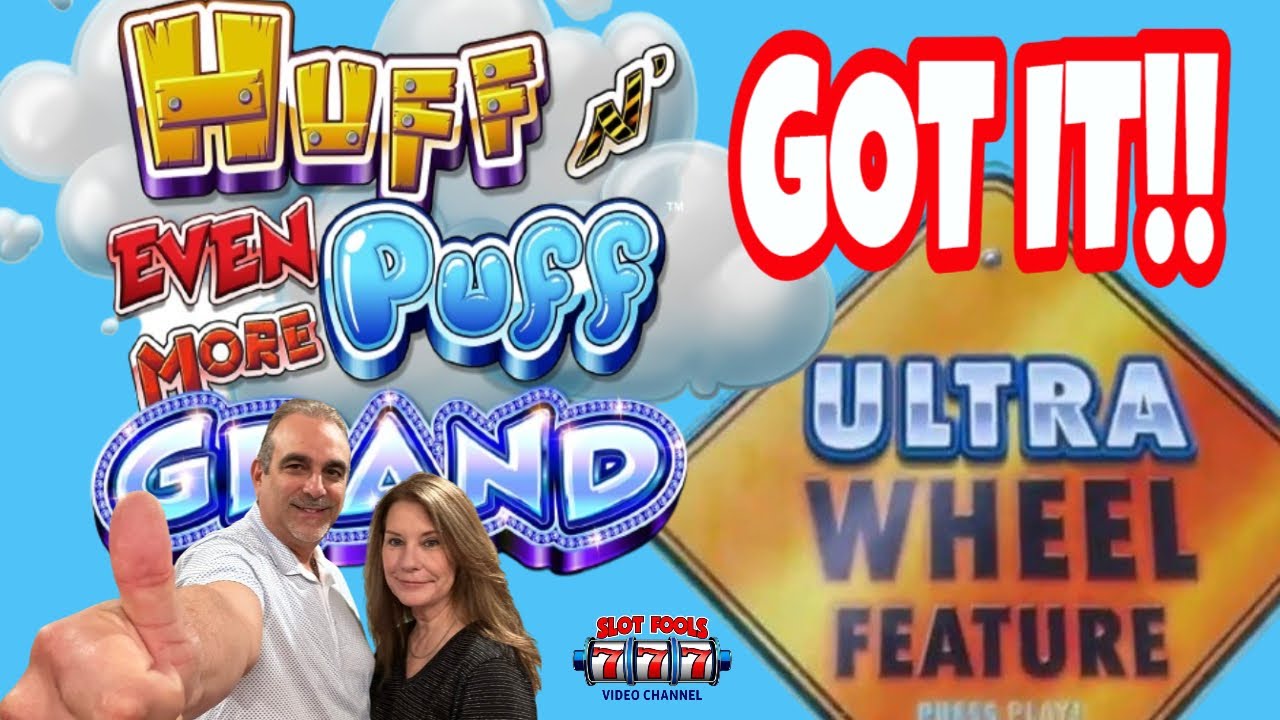 BIG WIN on HUFF N' EVEN MORE PUFF GRAND HITTING THE MANSIONS & ULTRA SPINS FEATURES at COUSHATTA Video